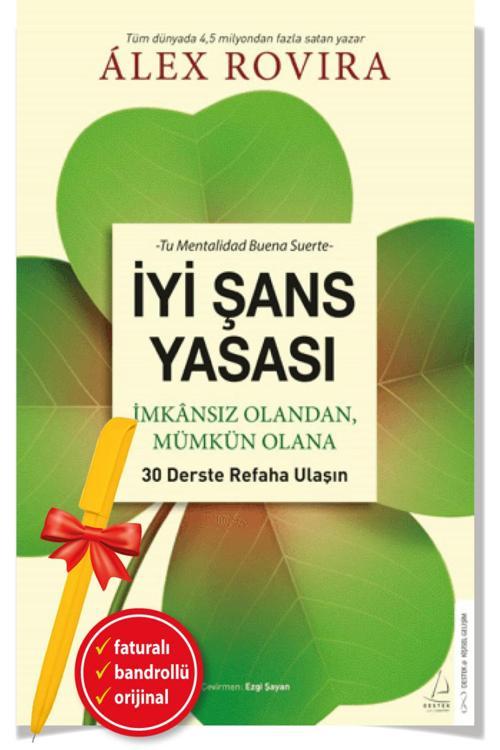 Alfa Kalem + İyi Şans Yasası (Alex Rovira) Yeni Kişisel Gelişim/Destek Kitap