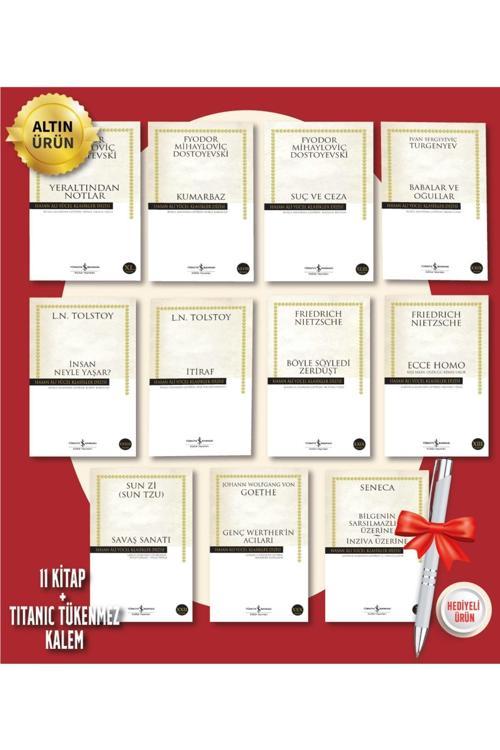 Iş Bankası Hasan Âli Yücel Klasikleri - 100 Temel Eser - 11 Kitap + Titanic Tükenmez Kalem Hediye