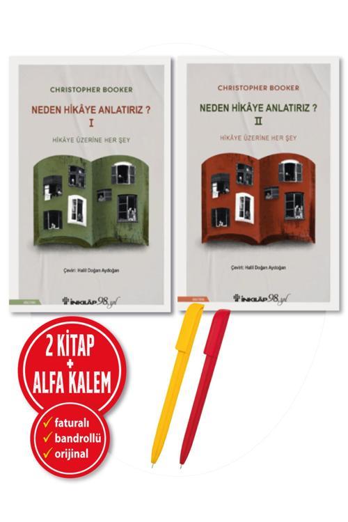 Alfa Kalem + ''Christopher Booker'' 2 Kitap Set ''Neden Hikaye Anlatırız? 1 Ve 2'' İnkılap Kitap