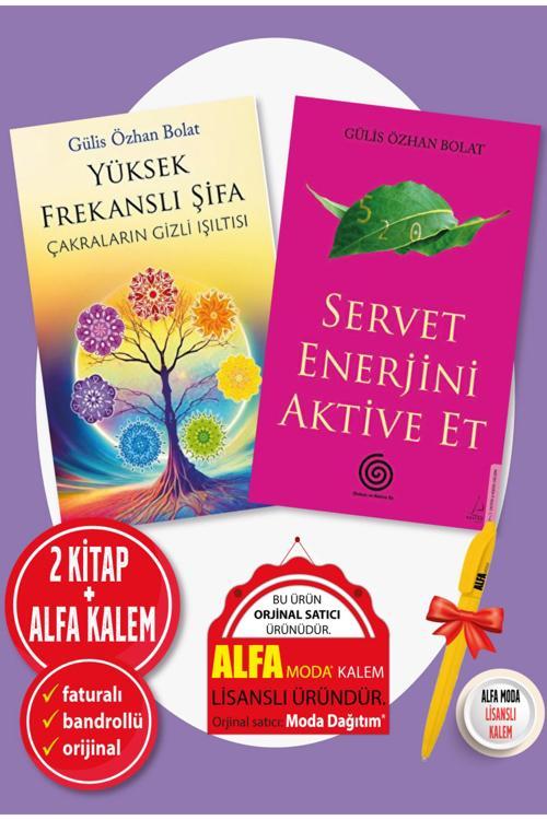 Yüksek Frekanslı Şifa + Servet Enerjini Aktive Et / Gülis Özhan Bolat 2 Kitap Set - Destek Yayınları
