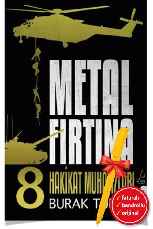 Alfa Kalem + Metal Fırtına 8-Hakikat Muhafızları (Burak Turna)-Yeni-Edebiyat/Roman-Destek Kitap