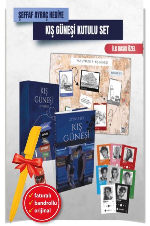 Alfa Kalem + Kış Güneşi (Kutulu Set)-(Zeynep Sey)Yeni-Destek Kitap