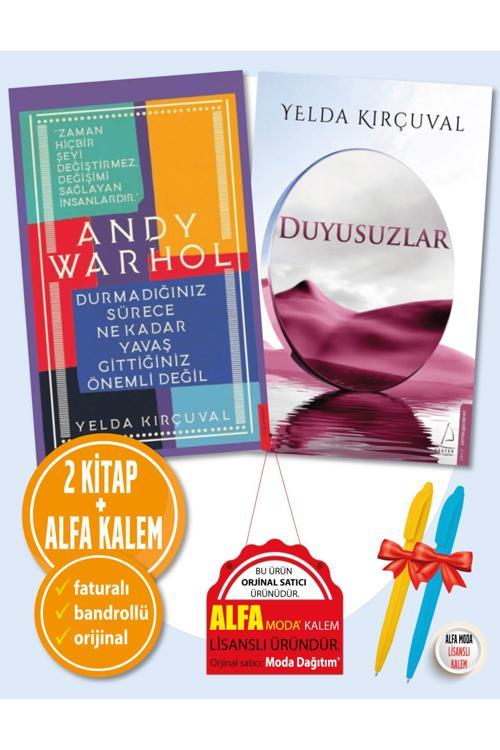 Durmadığınız Sürece Ne Kadar Yavaş + Duyusuzlar / Yelda Kırçuval 2 Kitap Grubu Set - Destek Yayın