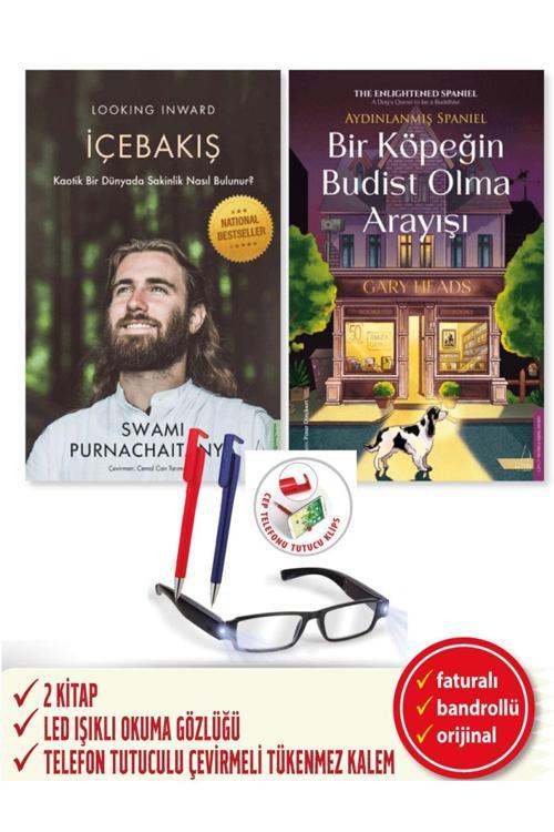 İçebakış(Swami Purnachaitanya) + Bir Köpeğin Budist Olma Arayışı(Gary Heads) 2 Kitap Set