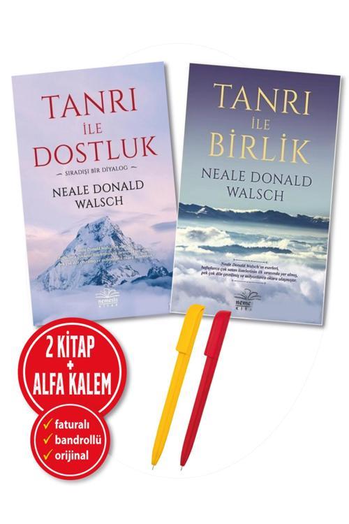 Alfa Kalem + Neale Donald Walsch 2 Kitap (Tanrı İle Dostluk + Tanrı İle Birlik) Psikoloji Yeni