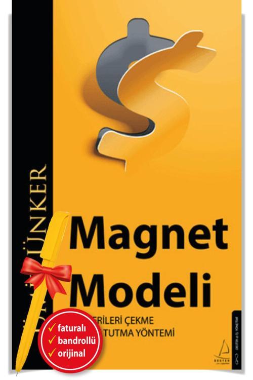 Alfa Kalem + Magnet Modeli(Ümit Ünker)Yeni Ekonomi / İş Dünyası Destek Kitap Yayınları