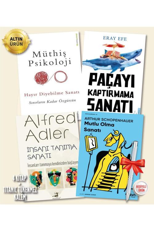 Hayır Diyebilme Sanatı, Paçayı Kaptırmama Sanatı, Insanı Tanıma Sanatı, Mutlu Olma Sanatı 4 Kitap