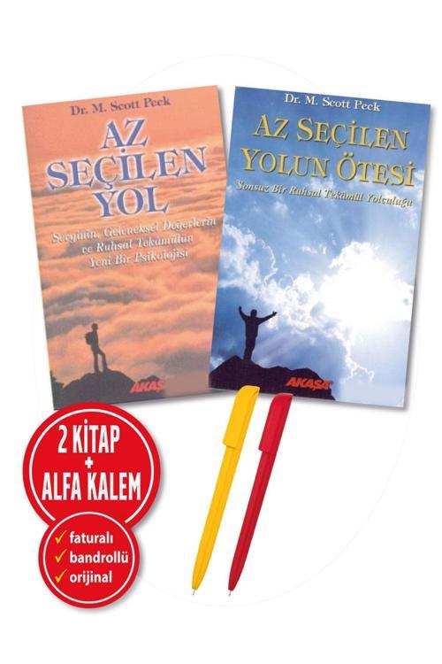 Alfa Kalem + Scott Peck 2 Kitap(Az Seçilen Yol + Sınır + Az Seçilen Yolun Ötesi) Kişisel Gelişim Yeni