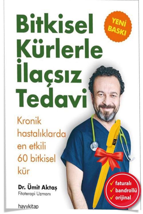Alfa Moda Kalem + Bitkisel Kürlerle İlaçsız Tedavi / Ümit Aktaş - Hayykitap - Moda
