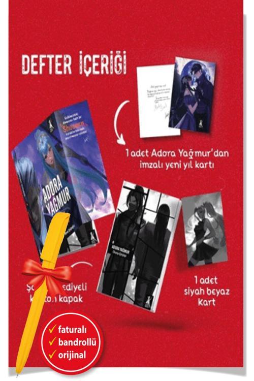 Alfa Kalem + Adora Yağmur Okuma Günlüğü-Yeni-İndigo Kitap