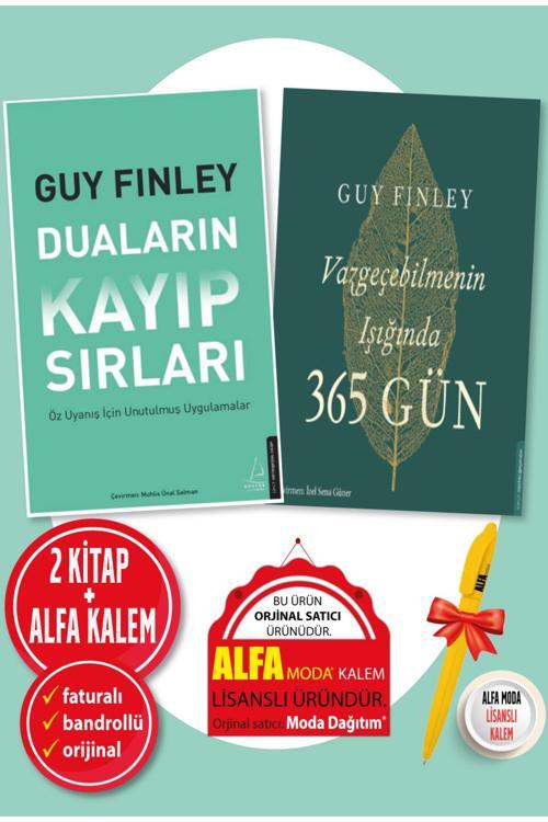 Duaların Kayıp Sırları + Vazgeçebilmenin Işığında 365 Gün / Guy Finley 2 Kitap Set + Kalem - Destek
