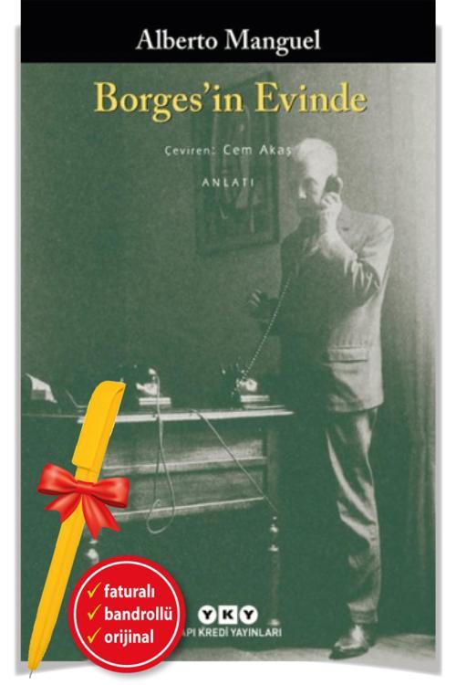 Alfa Kalem + Borges’İn Evinde(Alberto Manguel)-Yeni Kitap-Edebiyat-Roman-Hediyeli