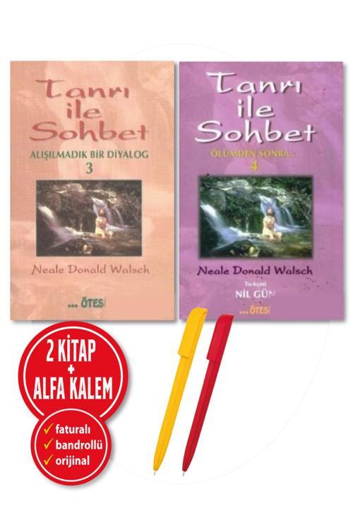 Alfa Kalem + Tanrı İle Sohbet 3 + Tanrı İle Sohbet 4 Neale Donald Walsch 2 Kitap Psikoloji Yeni