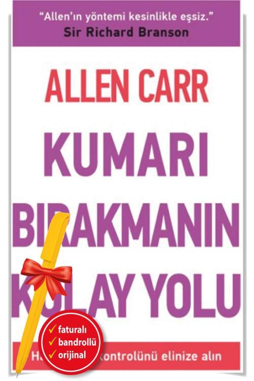 Alfa Kalem + Kumarı Bırakmanın Kolay Yolu (Allen Carr) Yeni-Butik Yayınları Kitap