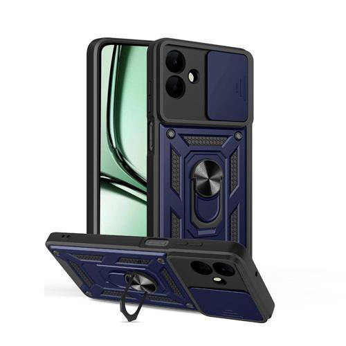 Galaxy A07 Kılıf Magnetik Standlı Kamera Korumalı Sürgülü Vega Kapak