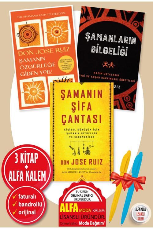 Don Jose Ruiz 3 Kitap / Şamanın Özgürlüğe Giden Yolu + Şamanların Bilgeliği + Şamanın Şifa Çantası