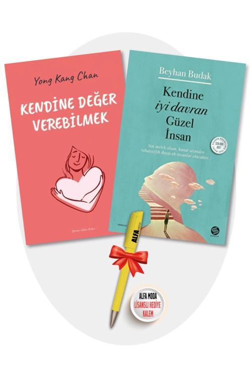 Kendine İyi Davran Güzel İnsan (Beyhan Budak) + Kendine Değer Verebilmek (Yong Kang Chan) 2 Kitap