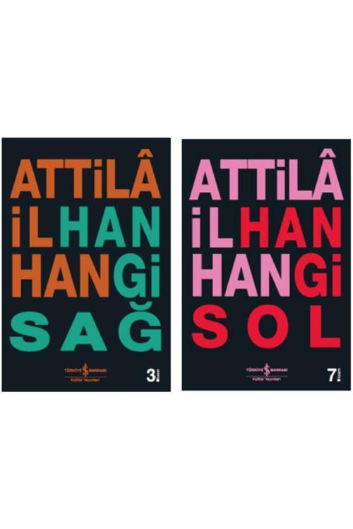 Attila İlhan 2 Kitap Set (Hangi Sağ + Hangi Sol)-Edebiyat/Deneme/Politika