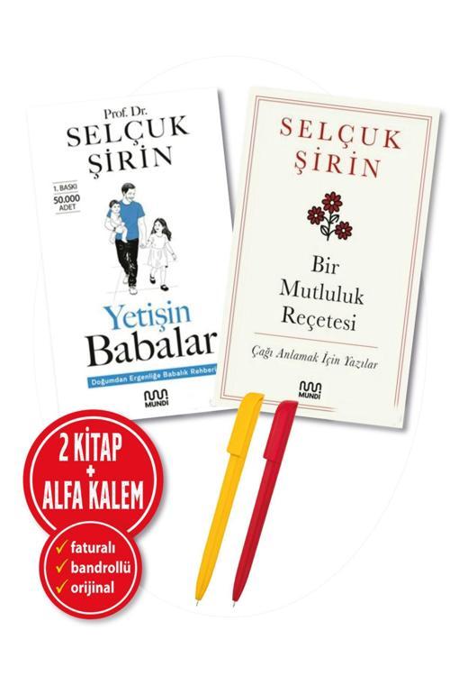 Alfa Kalem + Selçuk Şirin 2 Kitap(Yetişin Babalar + Bir Mutluluk Reçetesi) Aile Yeni Mundi