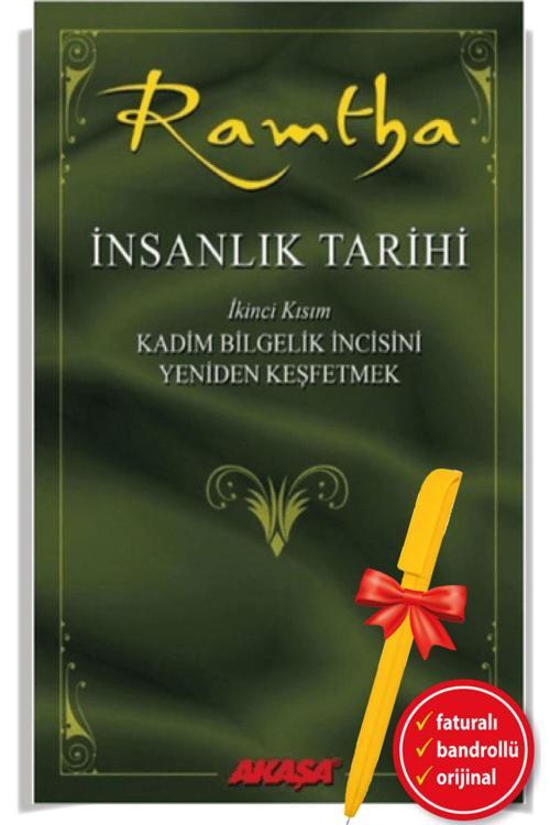 Alfa Kalem + İnsanlık Tarihi - Ramtha 2 (Jz Knight) -Yeni Kitap- Akaşa Yayınları