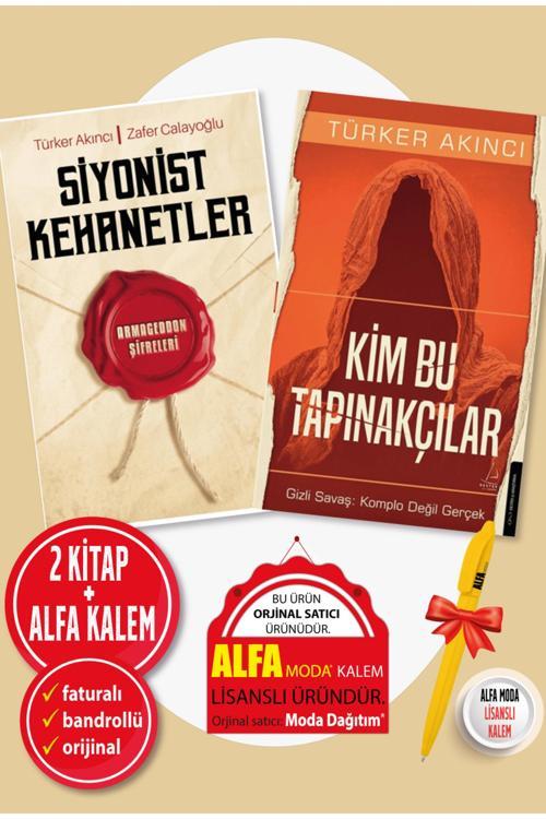 Siyonist Kehanetler Armagedon Şifreleri + Kim Bu Tapınakçılar / Türker Akıncı 2 Kitap Set - Destek Y