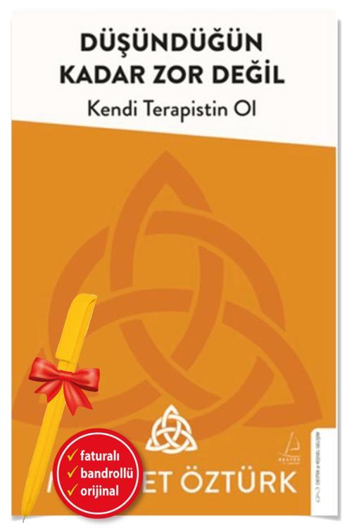 Alfa Kalem + Düşündüğün Kadar Zor Değil(Mehmet Öztürk)-Yeni-Kişisel Gelişim-Destek Kitap