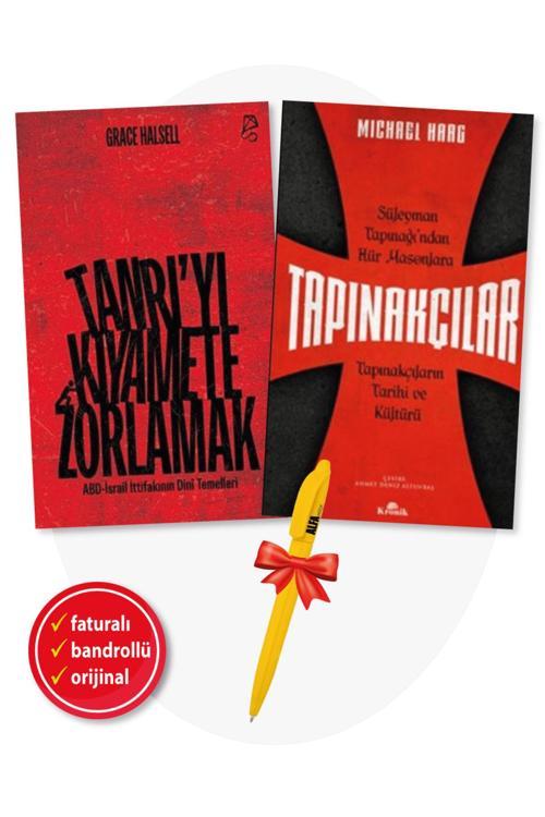 Tapınakçılar / Michael Haag + Tanrı’Yı Kıyamete Zorlamak / Grace Halsell 2 Kitap Set - Kronik Kitap