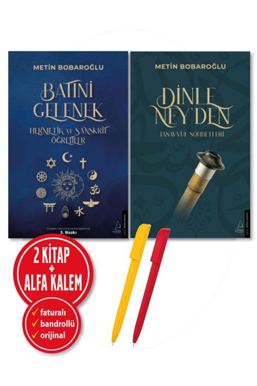 Alfa Kalem + (Metin Bobaroğlu) 2 Kitap-Batıni Gelenek + Dinle Ney’Den-Yeni İslam Kişisel/Destek Kitap