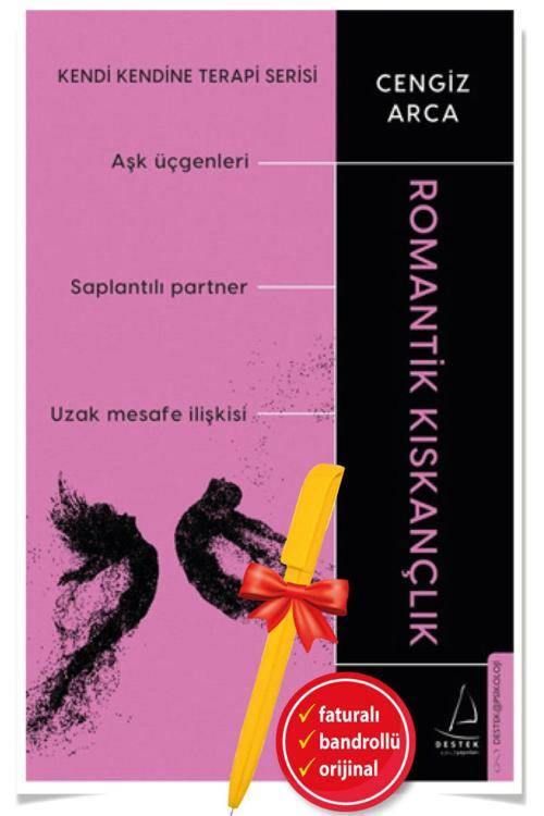 Alfa Kalem + Romantik Kıskançlık - Kendi Kendine Terapi Serisi -Kitap- Cengiz Arca - Destek Yayın