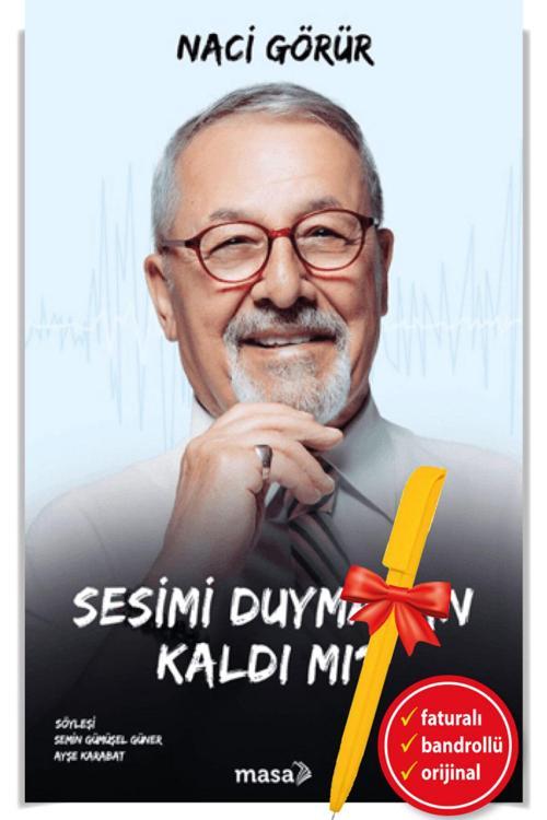 Naci Görür (Sesimi Duymayan Kaldı Mı?) Yeni Edebiyat / Söyleşi Deprem + Alfa Kalem-Masa Kitap