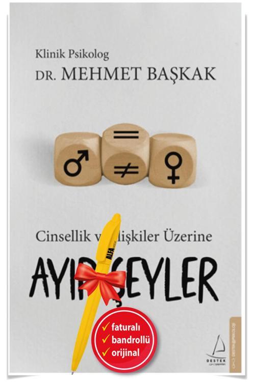 Alfa Kalem + Ayıp Şeyler - Cinsellik Ve İlişkiler Üzerine Kitabı / Mehmet Başkak - Destek Yayınları