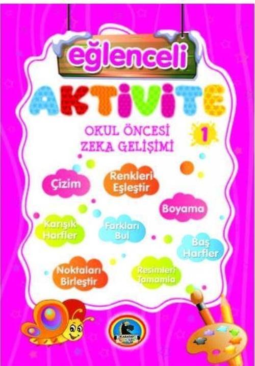 4E Boyama Kitabı Aktivite Zeka Eğitimi Örnekli Renkli 128 Syf. Karatay Yayınevi