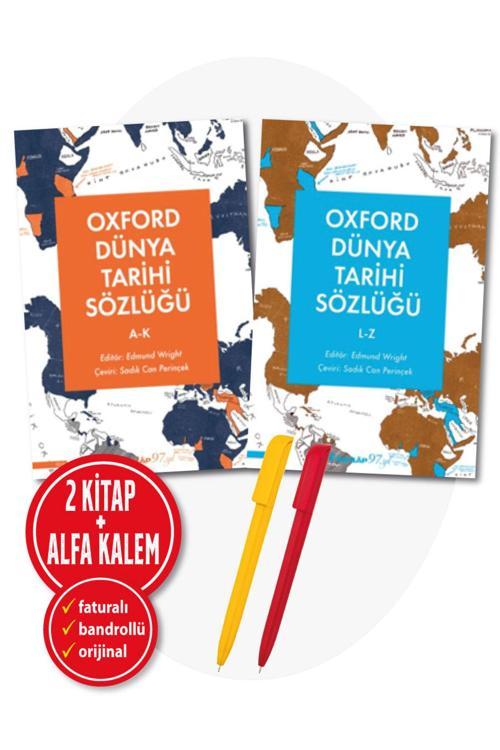 Oxford Dünya Tarihi Sözlüğü 1- A-K - 2- L-Z (Edmund Wright) 2 Kitap Set + Alfa Kalem-İnkılap Kitabevi