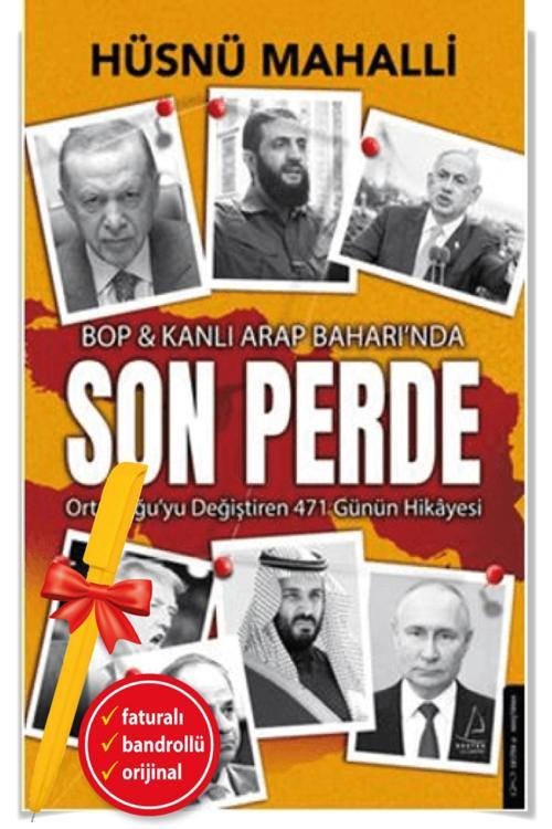 Alfa Kalem + Son Perde - Bop & Kanlı Arap Baharında Ortadoğu (Hüsnü Mahalli)-Yeni-Destek Kitap