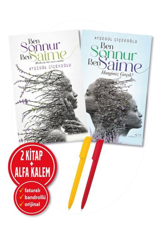 Alfa Kalem + Ayşegül Çiçekoğlu 2 Kitap(Ben Sonnur,Ben Saime + Ben Sonnur,Ben Saime:Hangimiz)