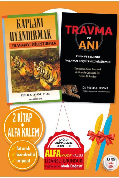 Kaplanı Uyandırmak + Travma Ve Anı / Peter A. Levine & Ann Frederick 2 Kitap Set -Psikoloji- + Butik