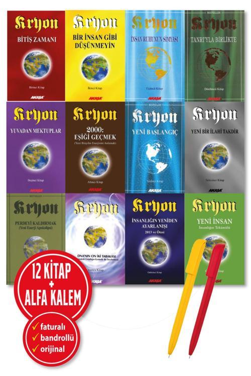 Alfa Kalem + Lee Carroll(Kryon: 1-12 Kitaplar-İnsan Tekamülü) 12 Kitap-Yeni-Bireysel Gelişim-Akaşa