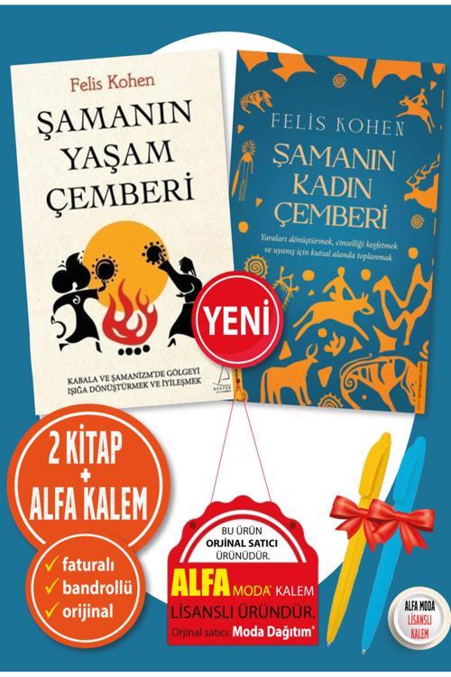 Şamanın Yaşam Çemberi + Şamanın Kadın Çemberi Felis Kohen 2 Kitaplık Set Grubu - Destek Yayınları