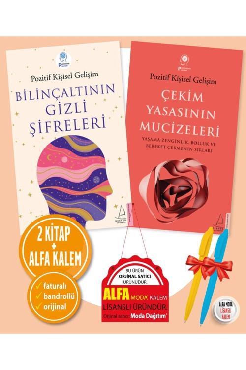 Bilinçaltının Gizli Şifreleri + Çekim Yasasının Mucizeleri 2 Kitap - Ayşe Gülen - Pozitif - Destek Y