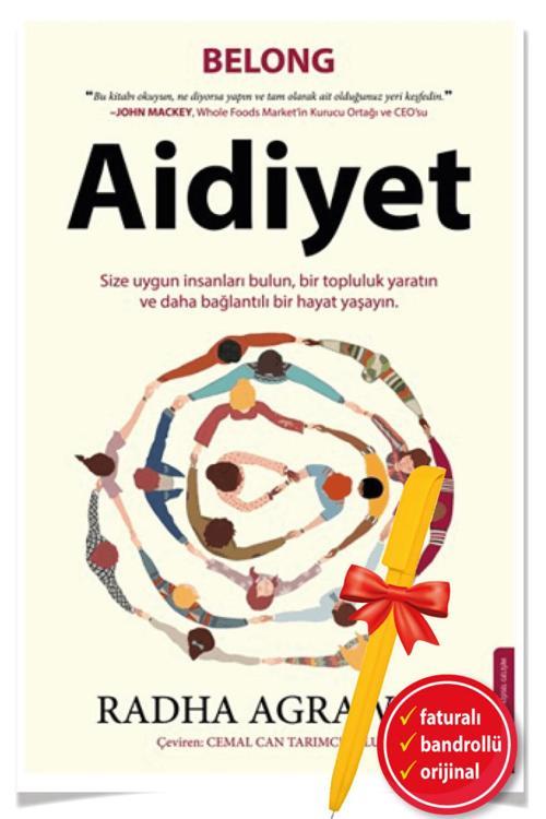 Alfa Kalem + Aidiyet - Radha Agrawal -Kitap- Destek Yayınları