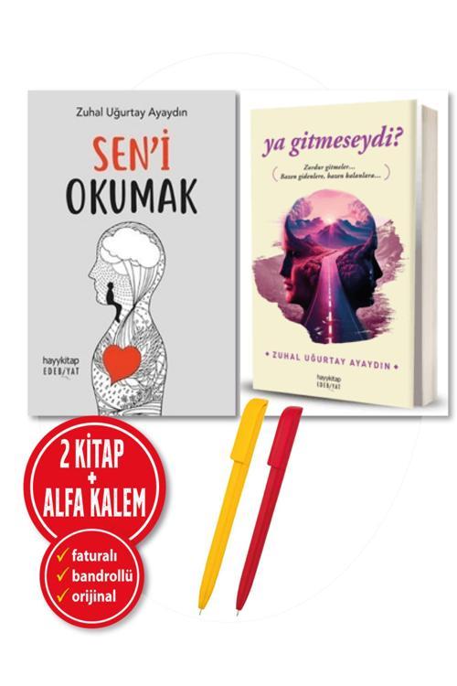 Alfa Kalem + Zuhal Uğurtay Ayaydın 2 Kitap Ya Gitmeseydi? + Sen’İ Okumak Hayykitap