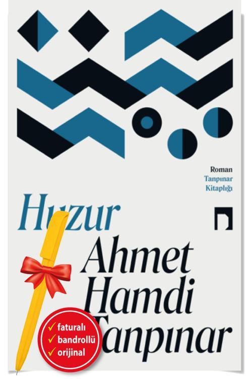 Alfa Kalem + Huzur(Ahmet Hamdi Tanpınar)-Yeni-Türk Edebiyatı-Dergah Kitap
