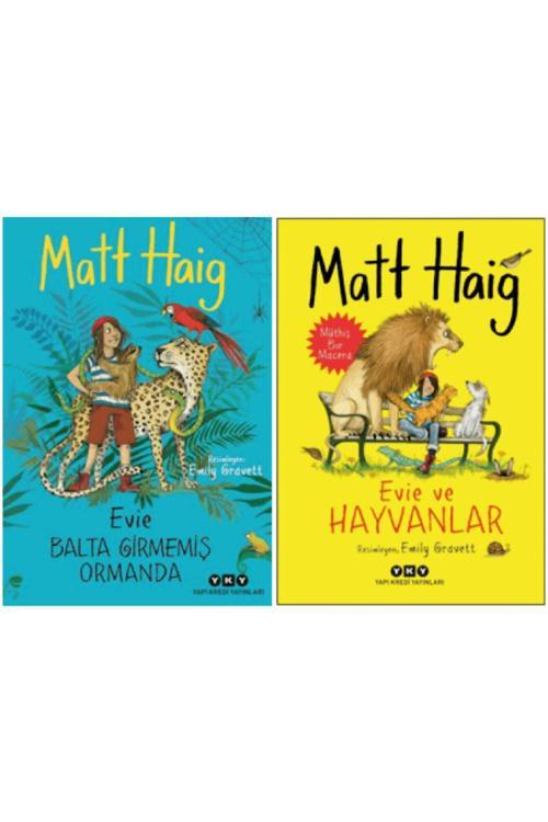 Matt Haig 2 Kitap Set (Evie Balta Girmemiş Ormanda + Evie Ve Hayvanlar)