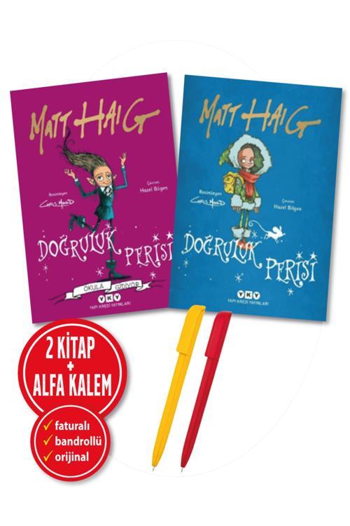 Alfa Kalem + Matt Haig 2 Kitap Set (Doğruluk Perisi Okula Gidiyor + Doğruluk Perisi)-Yeni-Çocuk