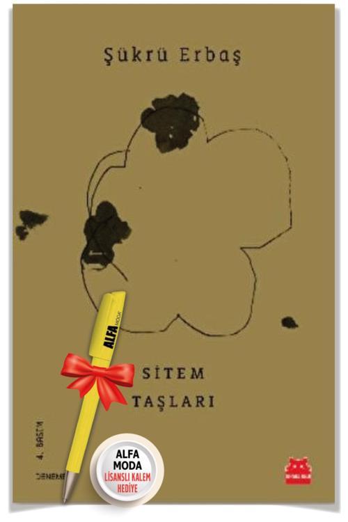 Sitem Taşları (Şükrü Erbaş) + Alfa Moda Lisanslı Kalem - Kırmızı Kedi