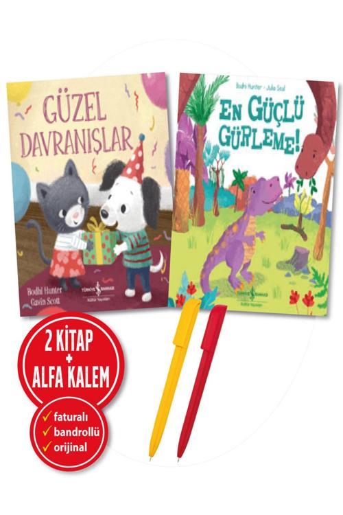 Bodhi Hunter 2 Kitap Set (En Güçlü Gürleme! + Güzel Davranışlar)-Çocuk Kitapları-İş Kültür Kitap