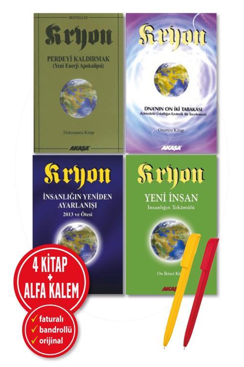 Alfa Kalem + Lee Carroll(Kryon: 9,10,11,12. Kitaplar-Yeni İnsan) 4 Kitap-Yeni-Bireysel Gelişim-Akaşa