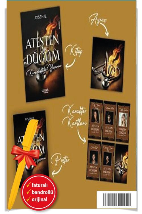 Alfa Kalem + Ateşten Düğüm: Karanlıktaki Yasemin (Ayşen B.)-Yeni Ulysses Kitap