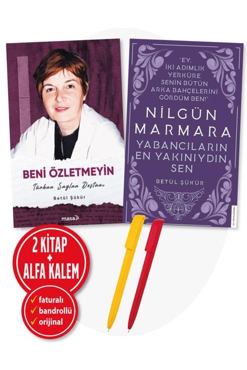 Beni Özletmeyin - Türkan Saylan Destanı + Nilgün Marmara-Yabancıların En Betül Şükür Masa Kitap 2'Li