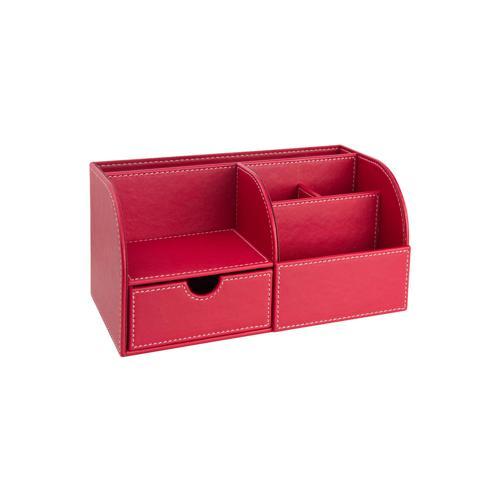 Masaüstü Düzenleyici,Kalemlik,Kumandalık,Küpbloknotluk,Tabletlik,Kitaplık,6 Gözlü,Çekmeceli,Desktop Organizer,Vegan,24,5